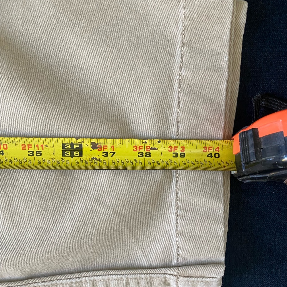 J. Crew Relaxed Fit Broken-In Chinos, 34x30, Khaki, JCrew J.Crew Button Fly